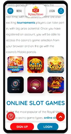 royal vegas casino games